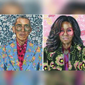 OUR FIRST COUPLE - MICHELLE AND BARACK (set) item