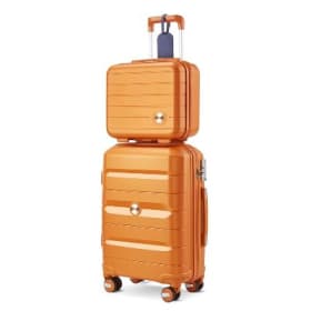 Somago 20-Inch Carry-On Suitcase and travel Cosmetic Case item