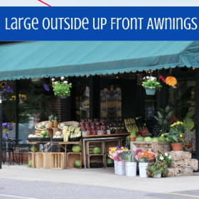 Large Awning Spaces By Entrance item