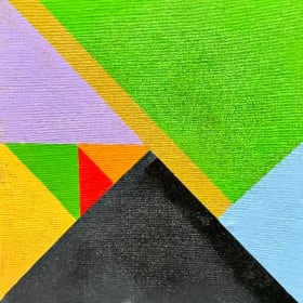 Geometric (Oil) (20x20in) item