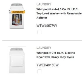 Whirlpool Washer and Dryer set - Free Delivery! item