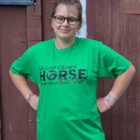 Green Logo T-shirt - Size Large item