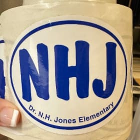 NHJ stickers (single) item