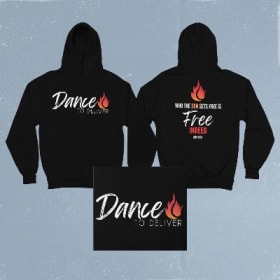 Black Dance To Deliver Hoodie item