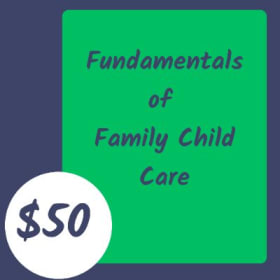Fundamentals of Family Child Care Oct-Nov 2024 item