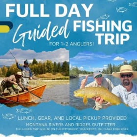 Guided Fly Fishing Trip for 2- MT Rivers & Ridges Outfitter item