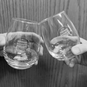 George Barrett Cement House Wine glass item