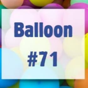 #71 Balloon item