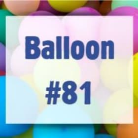 #81 Balloon item