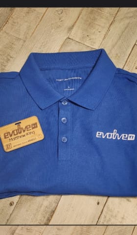 EVOLVE KY - Blue Polo item