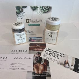 Luxurious Skin Care & work out Package! item
