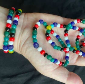 Glass Bead Bracelet (Pick Up In-Person OR Add Shipping) item