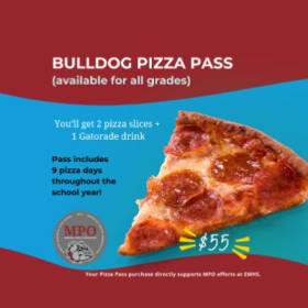2025-2026 Bulldog Pizza Pass (Available for All Grades) item