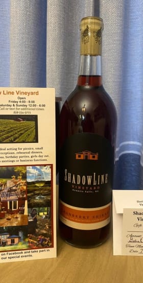 Item #45: Shadow Line Vineyards Tasting & Wine item