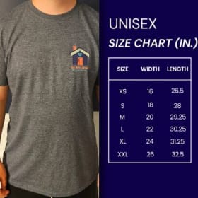 Unisex XL T-shirt item