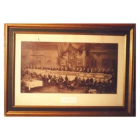 The Old Guard Dinner, 1882 item
