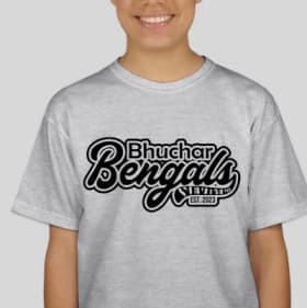 Youth Gray Bengal T-shirt item