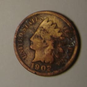 1902 indian head penny item