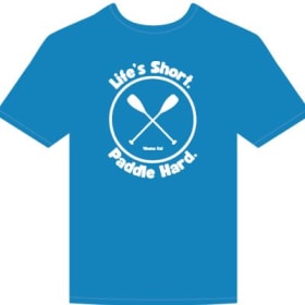 Blue 2XL - Life's Short Paddle Hard item