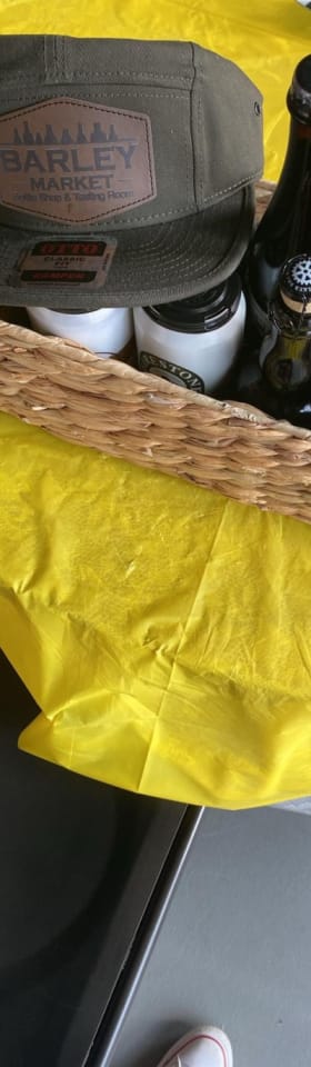 Item #67: Beer & Hat from Barley Market item