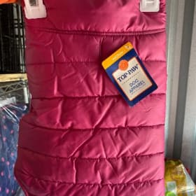 Pink Puffer Jacket (Size: Large) item