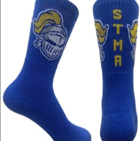 Blue STMA Knight Sock item