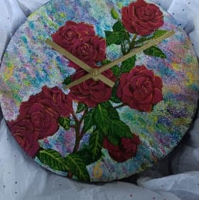 3. Handmade Clock item