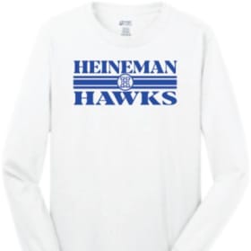 Design B: White Long Sleeve T-shirt item