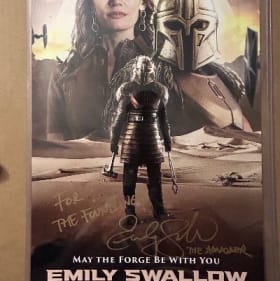 11x17 Armorer print signed by Emily Swallow item