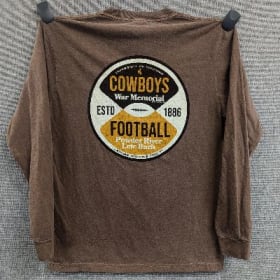 Vintage Print War Memorial Long Sleeve Tee item