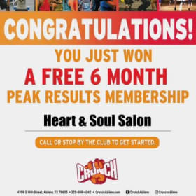 Crunch 6 mo membership item