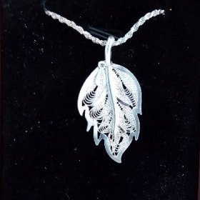 Silver Necklace item