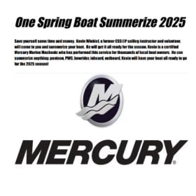 Boat Summerize Service (Spring 2025) item