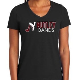 Nutley Bands - Ladies V-Neck - Black item
