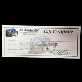 Remote Start Gift Certificate item