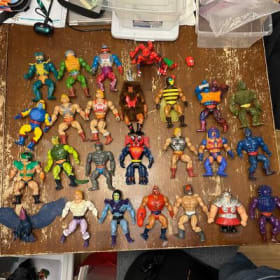 25 original He-Man/MOTU figures item