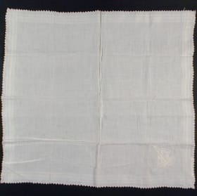 White Cotton Handkerchief (Pick Up In-Person Only) item