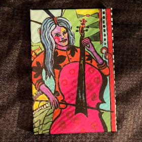 Molly Healy- 9 x 12 print on cavass item