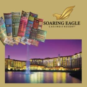 Soaring Eagle Getaway & Lotto Basket: 3 Tickets item