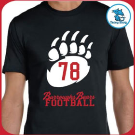 F - TEE - Unisex BLACK CLAW Personalized Jersey Tee item