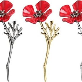 Poppy Pin w/Stem item