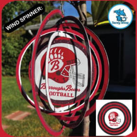 A1 - Burroughs Football Wind spinner item