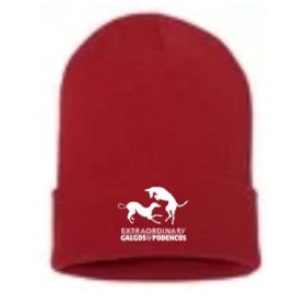 Tuque rouge avec revers TAILLE UNIQUE item