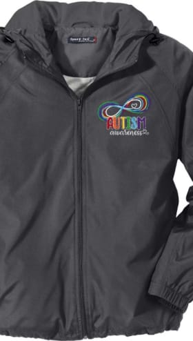 Infinity Hooded Raglan Jacket (adult 2X-3X-4X) item