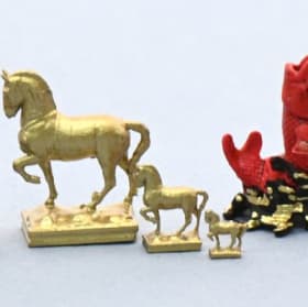 Asian Art Accessory Set 1:24 scale item