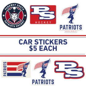 Patriots Stickers (Choose option at checkout) item