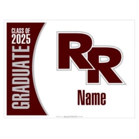 Senior Yard Sign with Student Name item