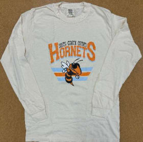 Adult Comfort Colors Cream Long Sleeve Hornet item