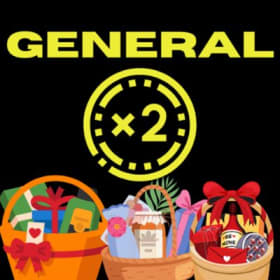 General Double the Space with Gift Basket item