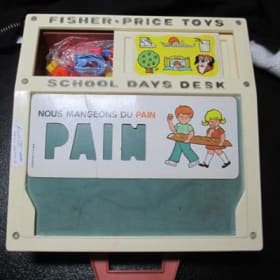 Pupitre d'apprentissage 1970 item